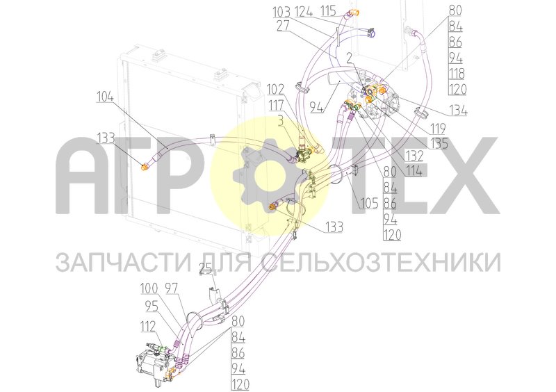 Чертеж ГСТ хода (РСМ-120.09.03.000Ф)